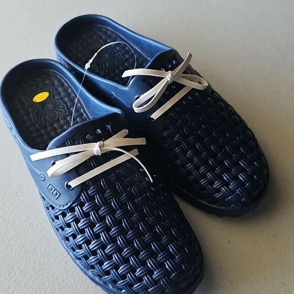 New Barbara King Sole Steppers in Navy Size medium or 9-10 - Picture 1 of 5